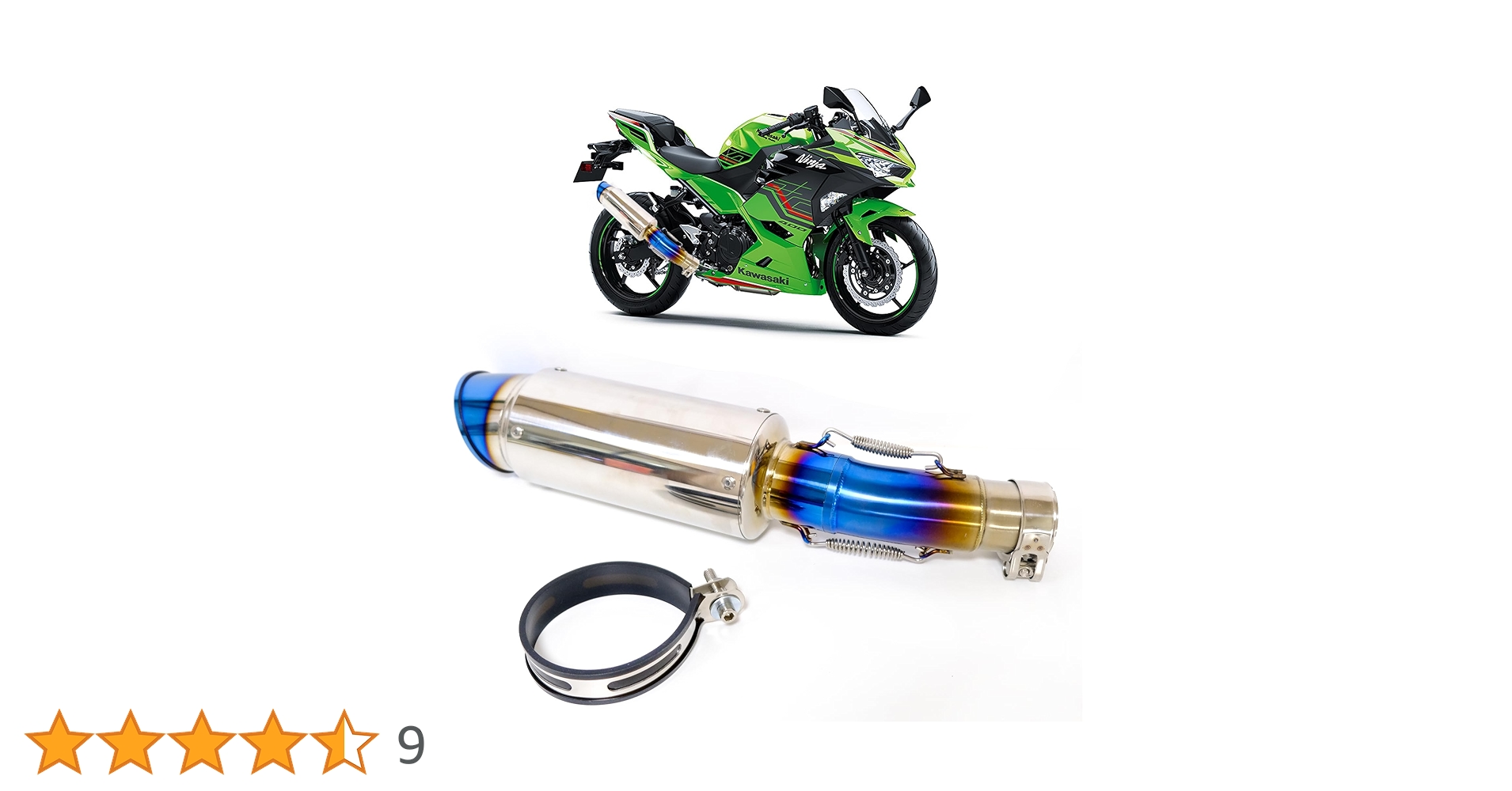 Amazon | 【MOTOR KANTO】KAWASAKI用 ニンジャ400 マフラー Z400